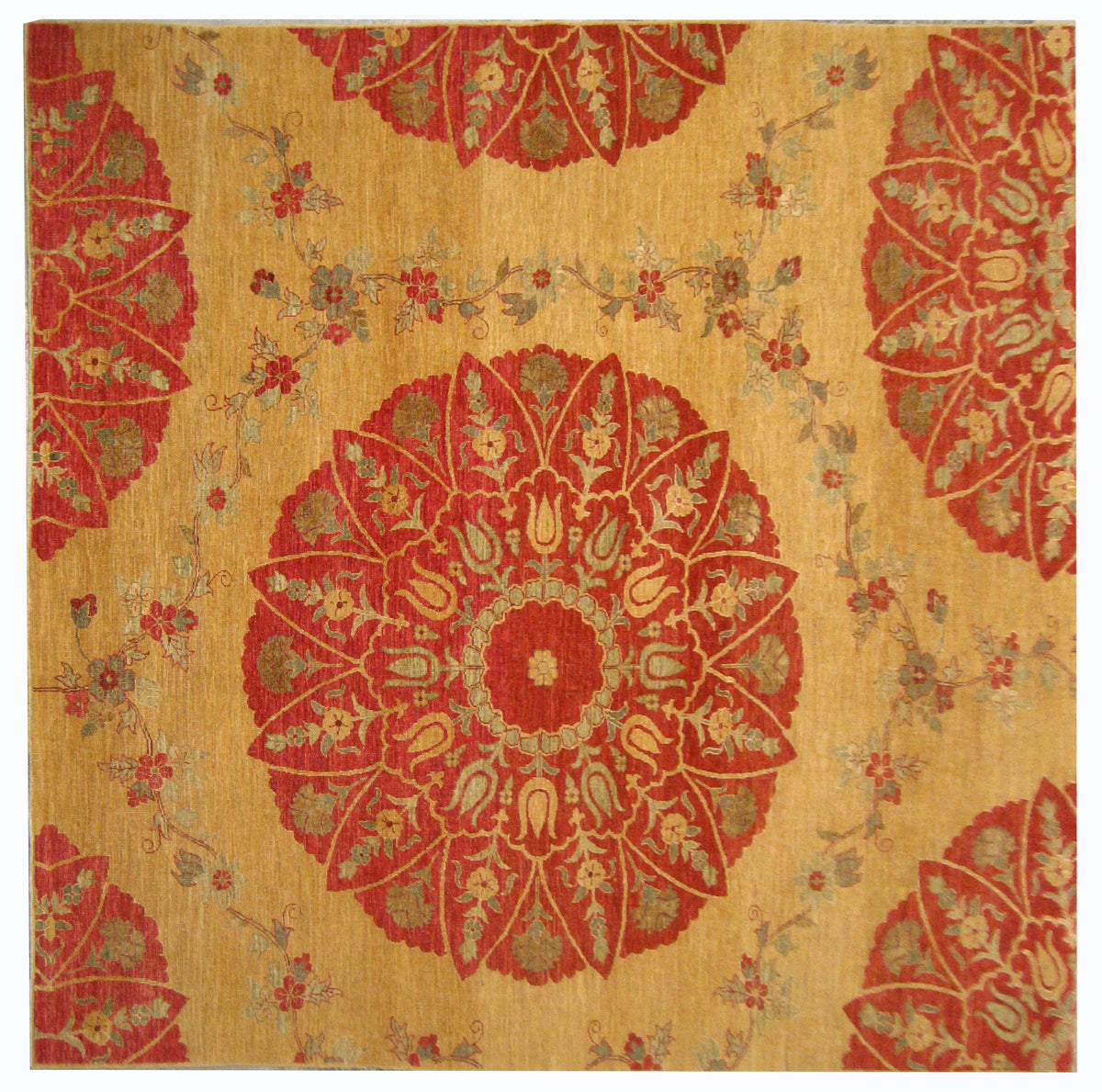 8x8 Ottoman Design Ariana Traditional