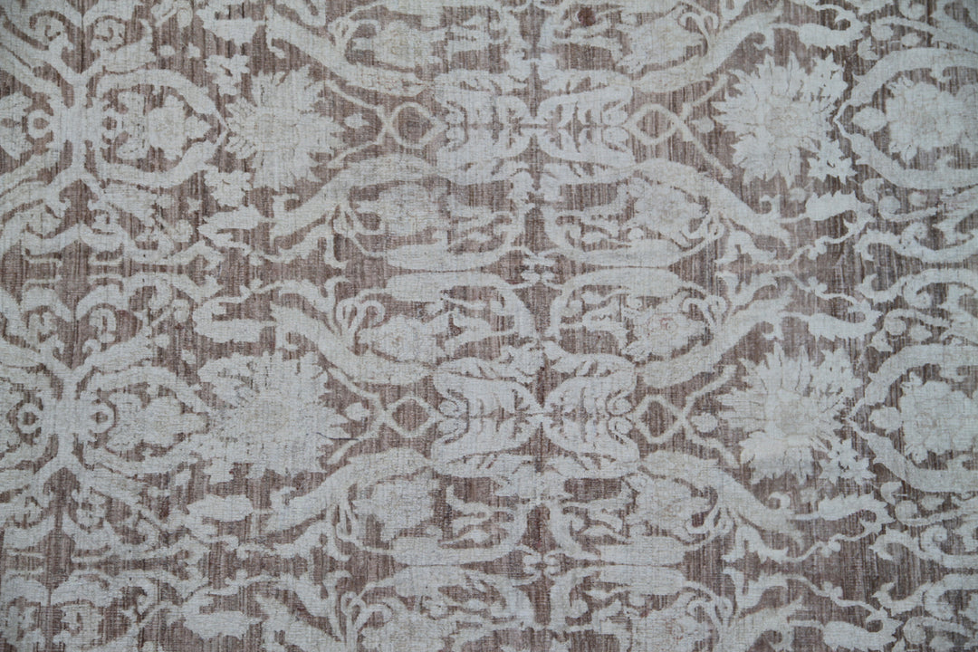 10'x13' Wool & Silk Area Rug | Ukranian Design Luxury Rug