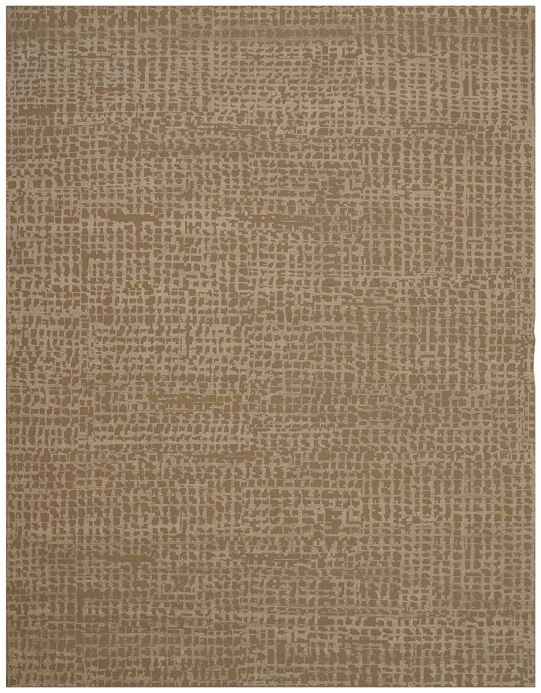 10'x14' Large Tan Rug | High & Low Texture Rug