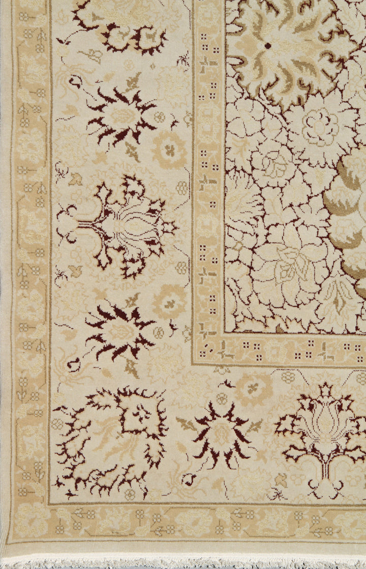 10'x14' Large Wool Rug | Egyptian Burgundy Area Rug