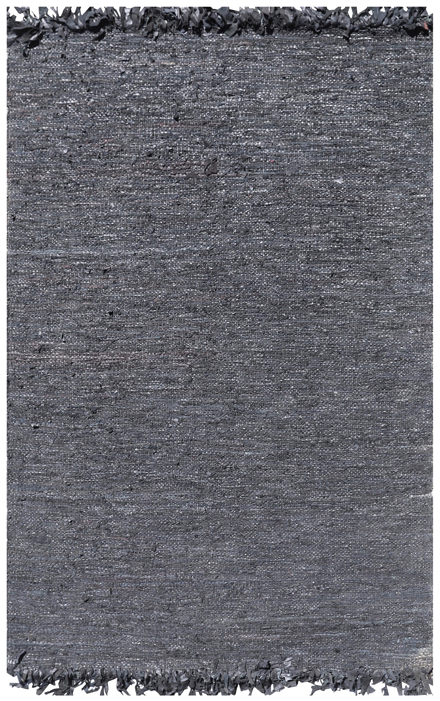5x8 Indian Hand-woven Leather kilim