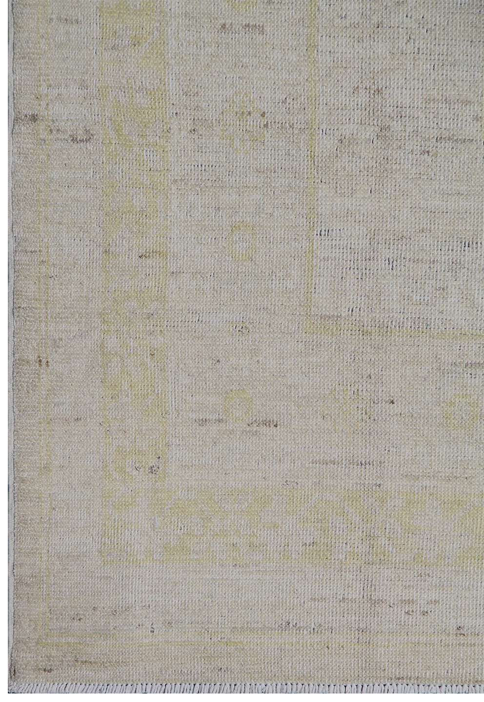 11'x8' Hand-Knotted Rug | Pale | Vintage Khotan Design