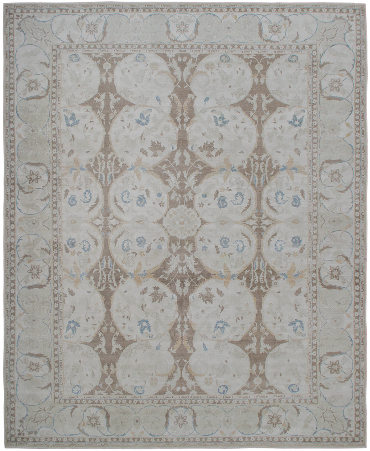 13x16 very Fine Silk And Wool Polonaise Design Ariana Luxury