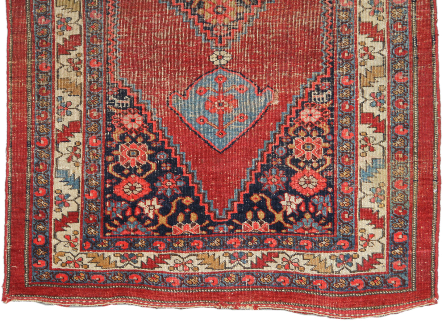 4x6 Persian Antique And Semi Antique Halvai Bidjar Rug