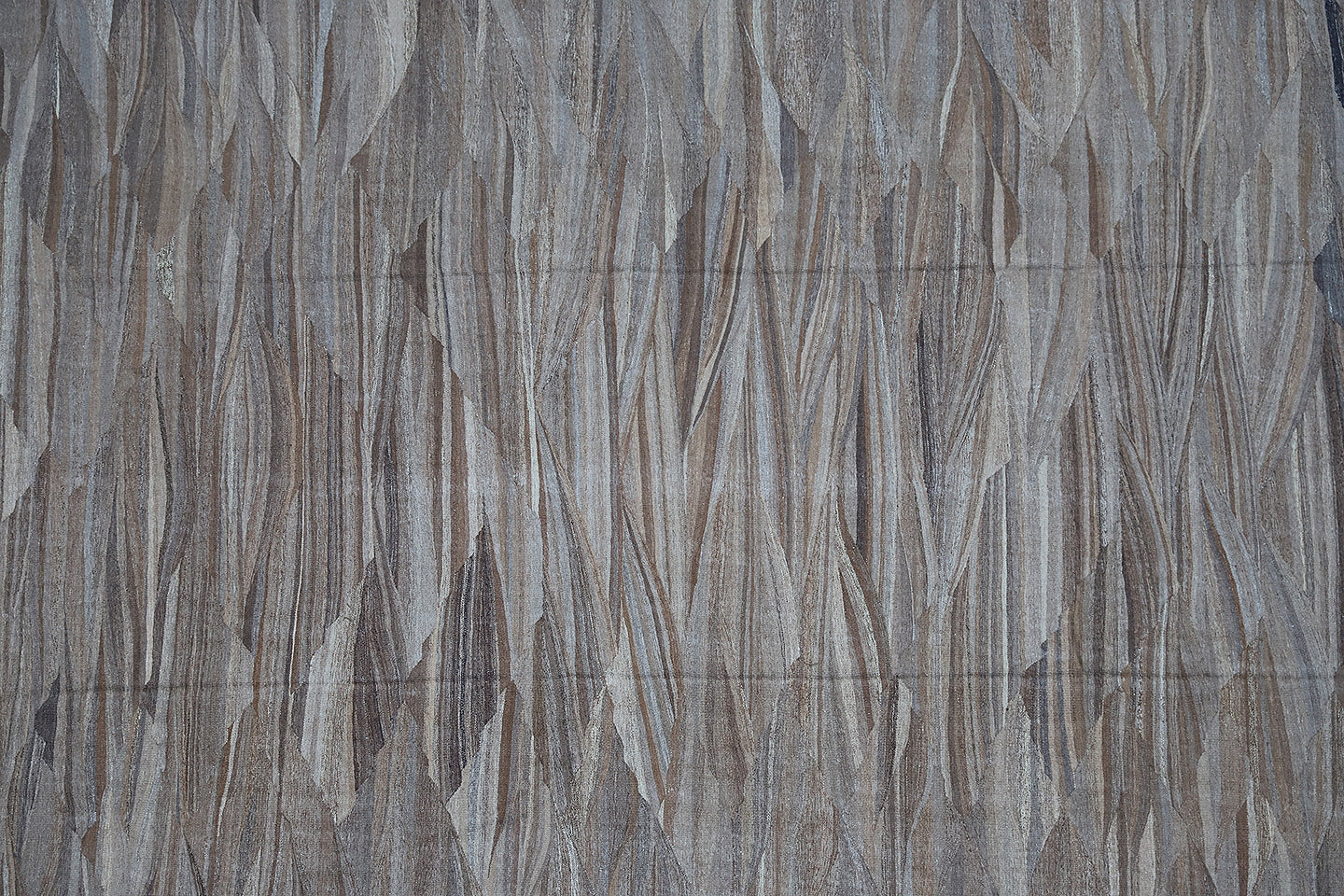 12x14 Ariana Dark Brown Grey Beige Kilim