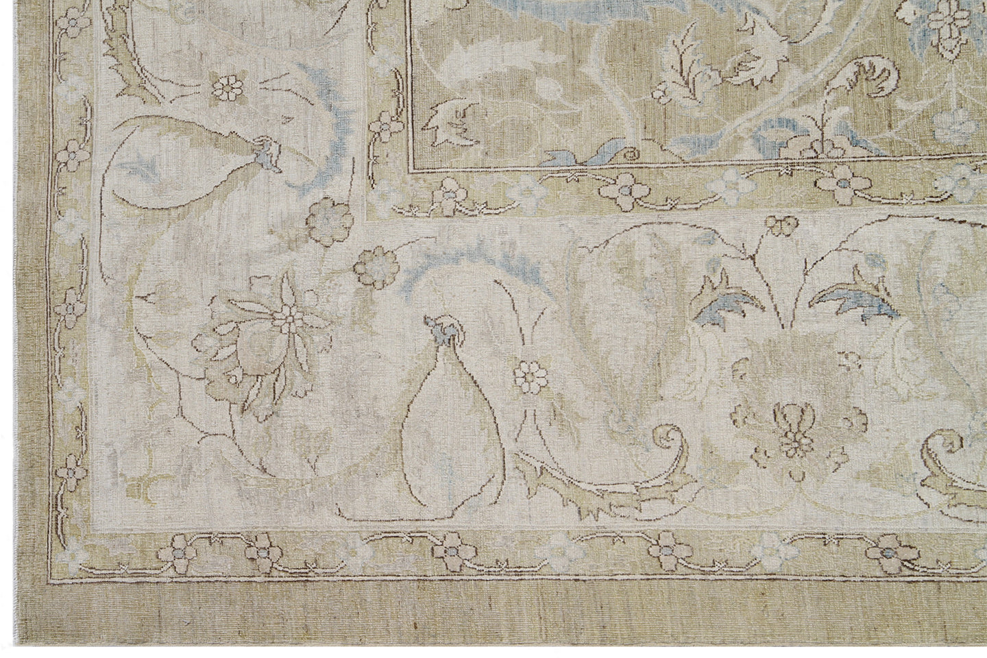 12x15 Very Fine Silk And Wool Polonaise Design Ariana Luxury Palace Rug