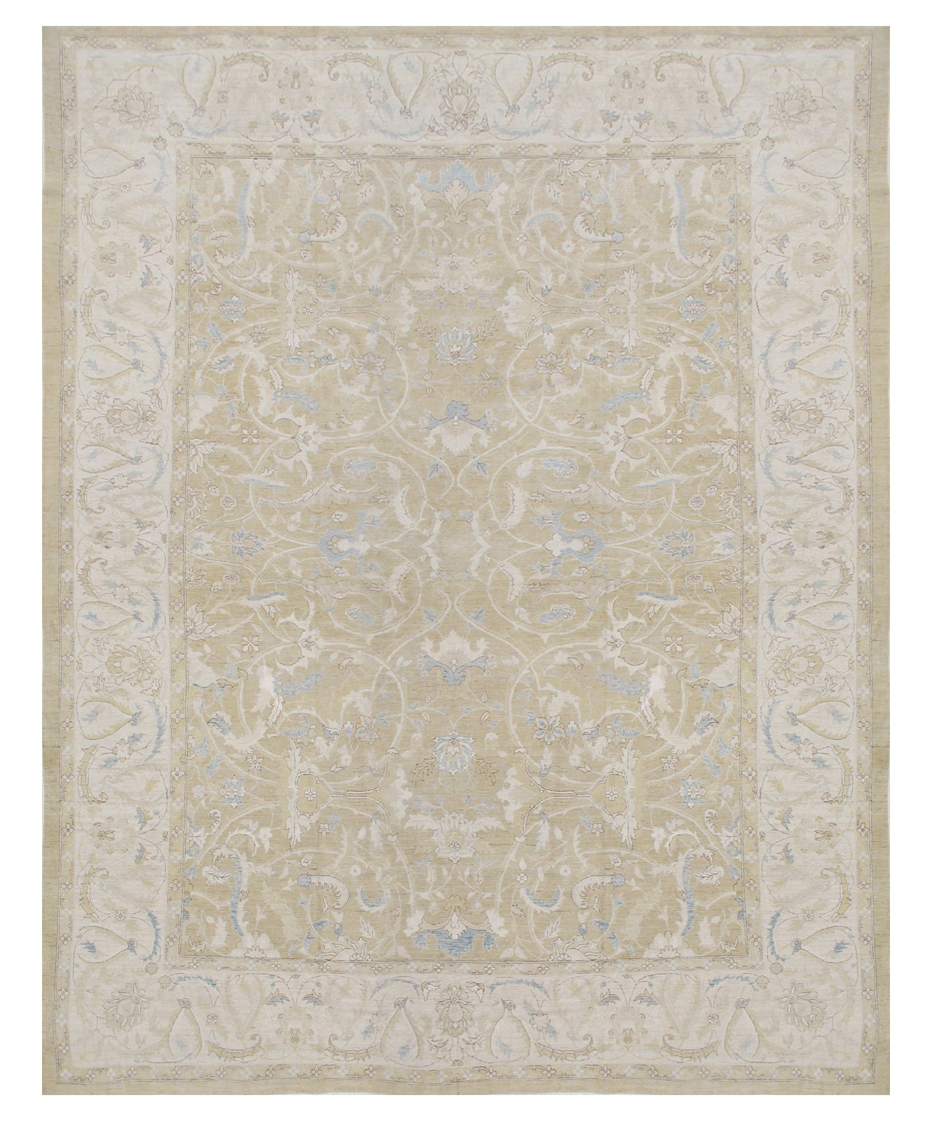 12x15 Very Fine Silk And Wool Polonaise Design Ariana Luxury Palace Rug