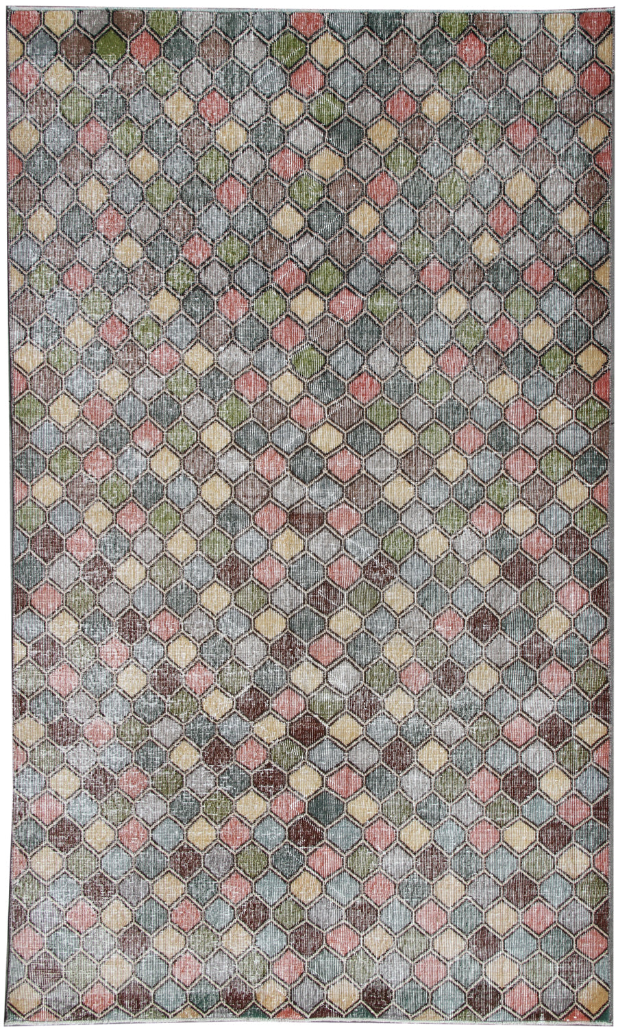 5x9 Vintage Turkish Rug