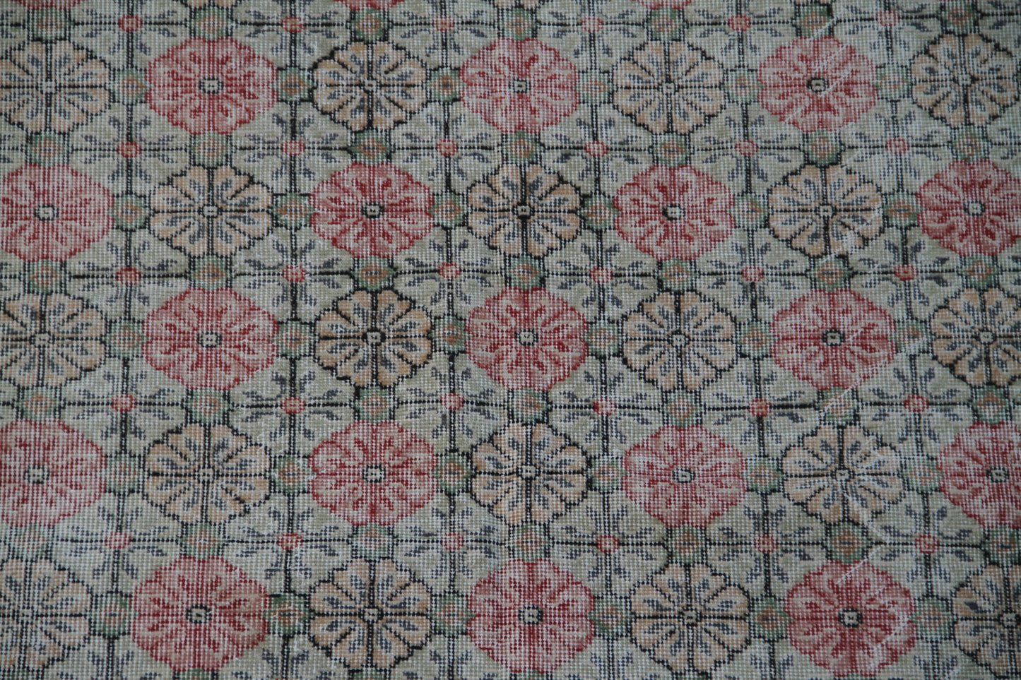 5x9 Vintage Turkish Rug