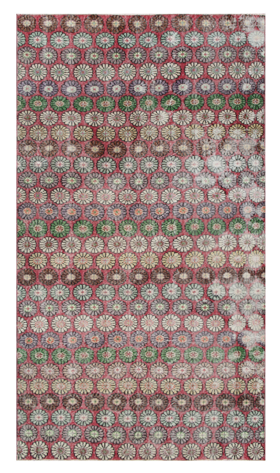 5x9 Vintage Turkish Rug