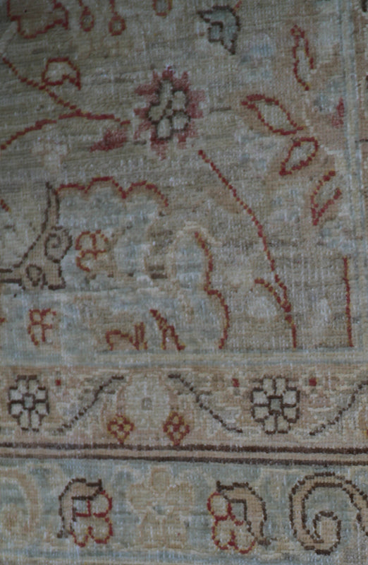 10x14 Fine Wool And Silk Tabriz Design Ariana Traditional