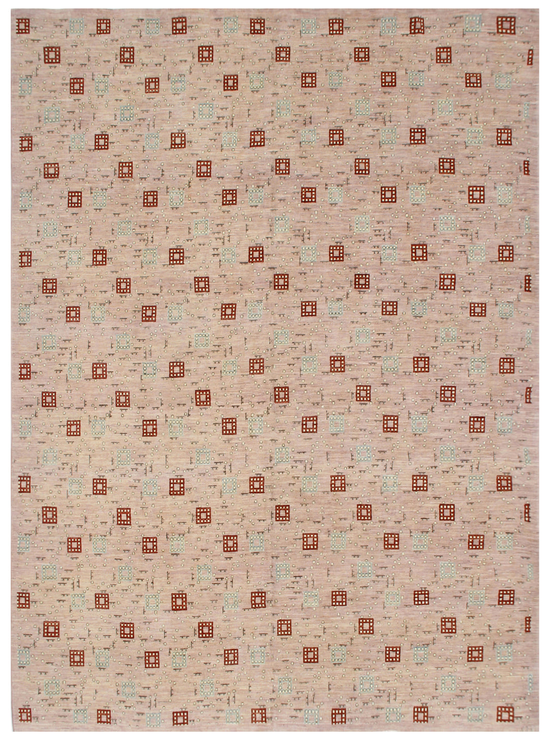 12'x9' Wool Rug | Unique | Ariana Modern Handwoven Rug