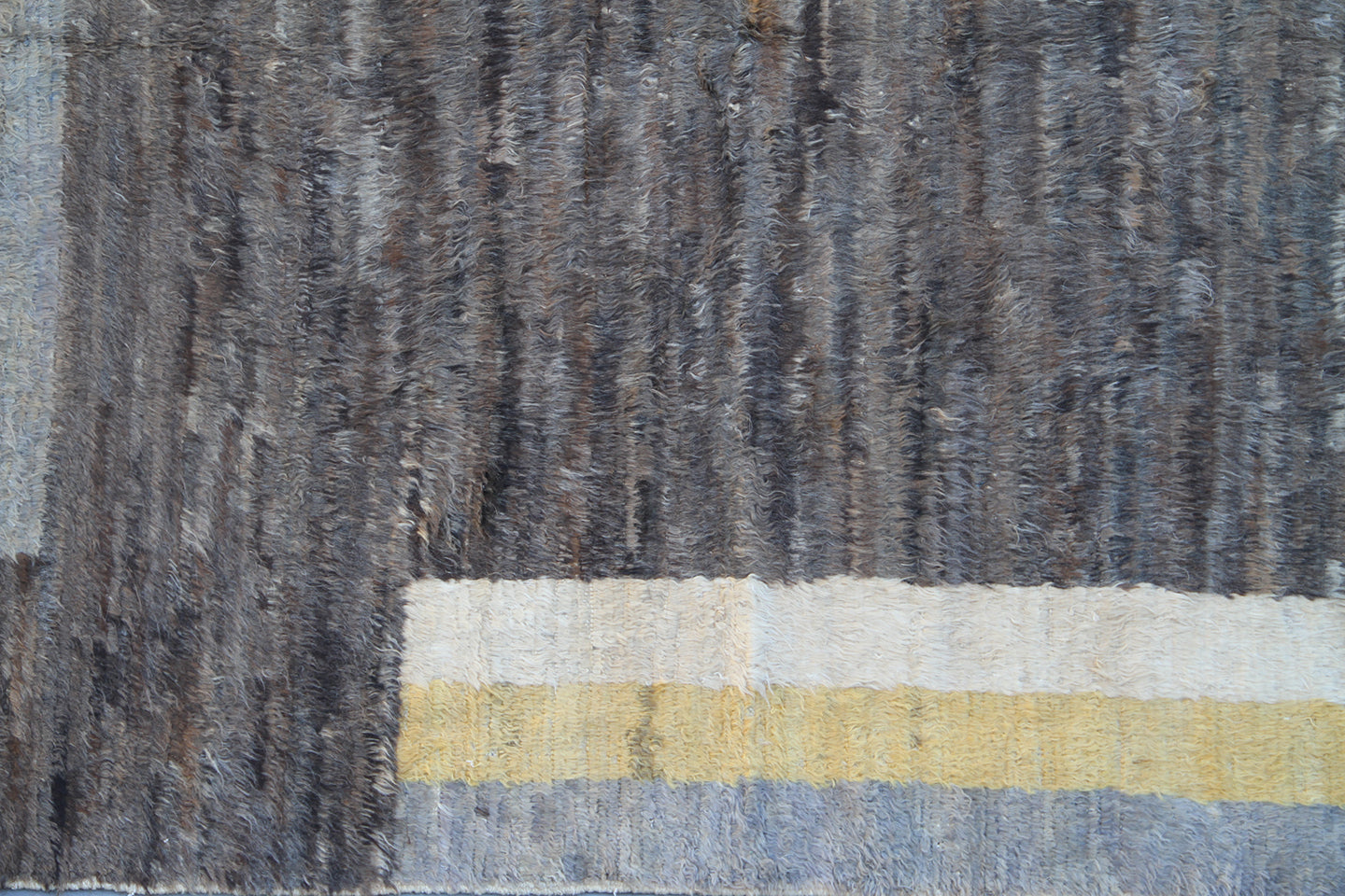 9.00 x 6.01 Ariana Moroccan Style Grey Yellow Ivory Barchi Rug