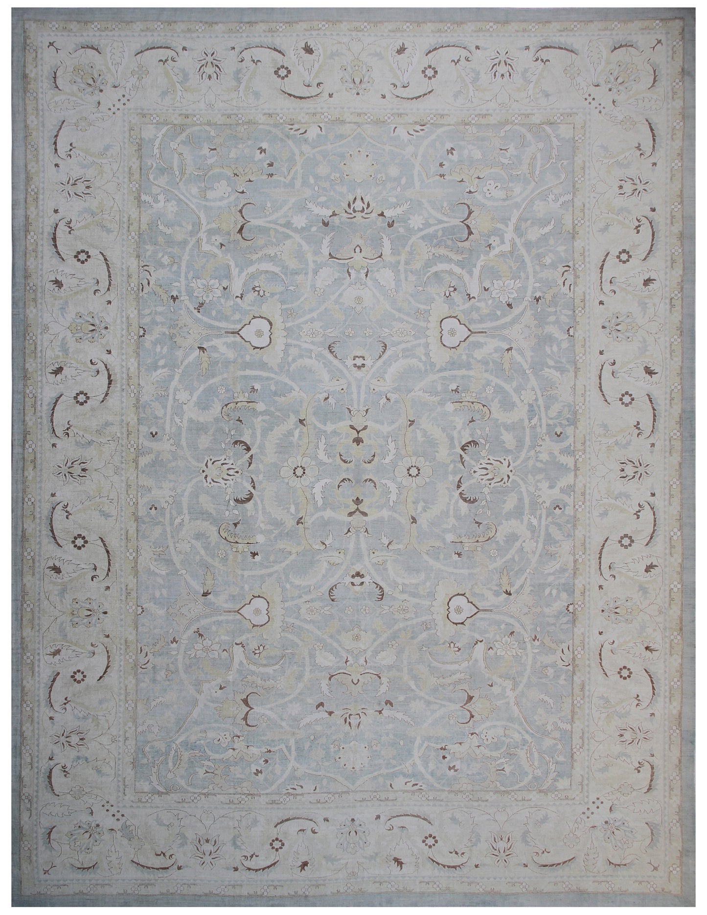 14x20 Very Fine Silk And Wool Large Ariana Luxury Rug