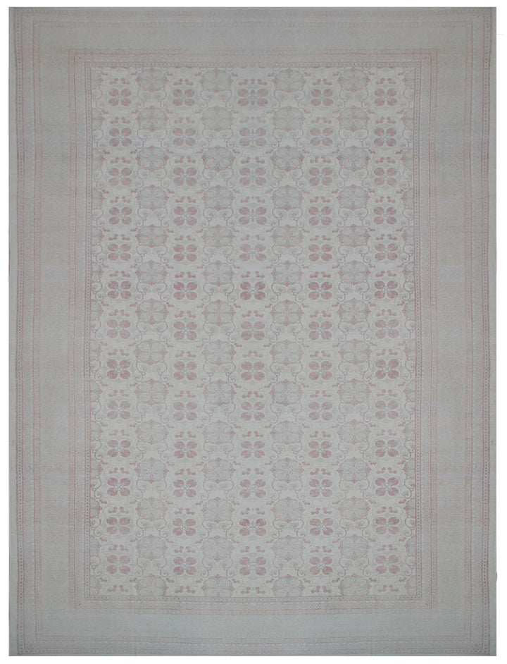 15'x24' Fine Samarkand Soft Color Design Ariana Traditional Palace Rug