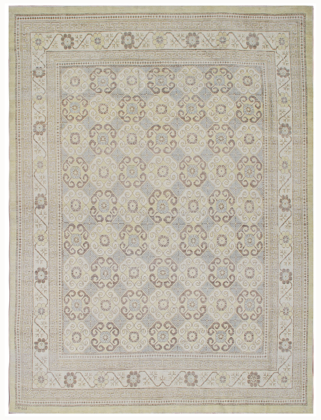 8'x10' Ariana Samarkand Geometric Design Rug