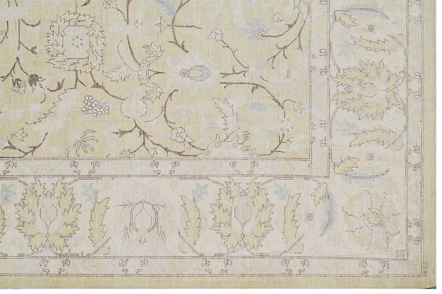 10x14 Wool And Silk Polonaise Design Ariana Luxury Rug