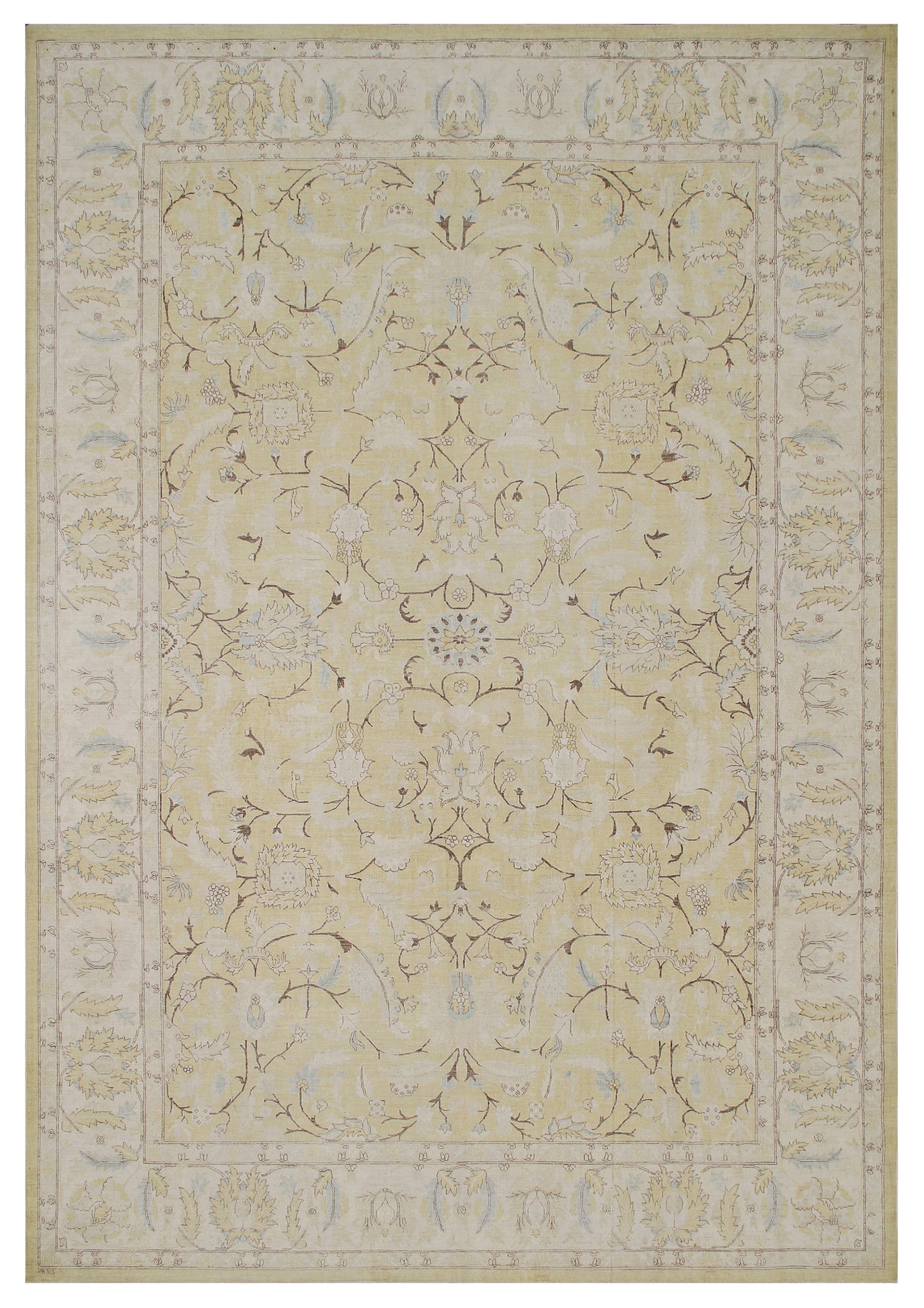 10x14 Wool And Silk Polonaise Design Ariana Luxury Rug