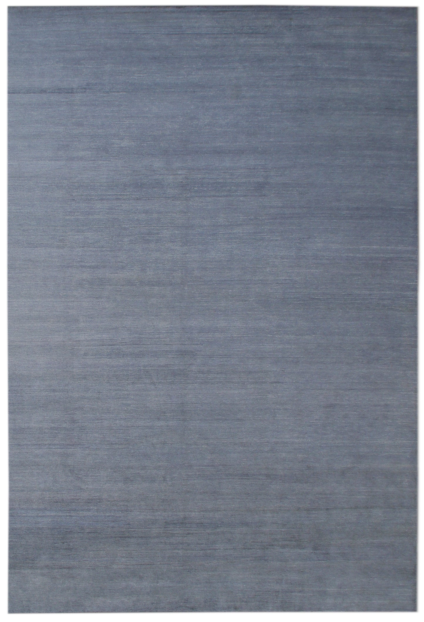 10'x14' Fine Grey Cut and Loop Viscos Ariana Modern Rug