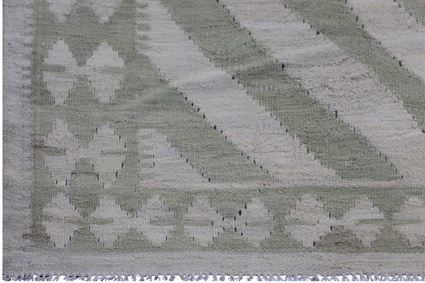 10x13 Ariana Striped Pastel Cream Color Kilim