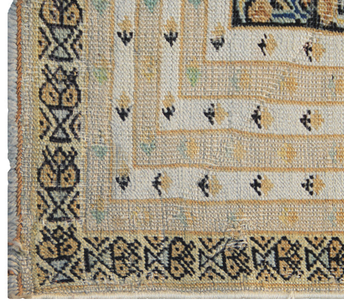 4'x7' Antique Turkish Rug