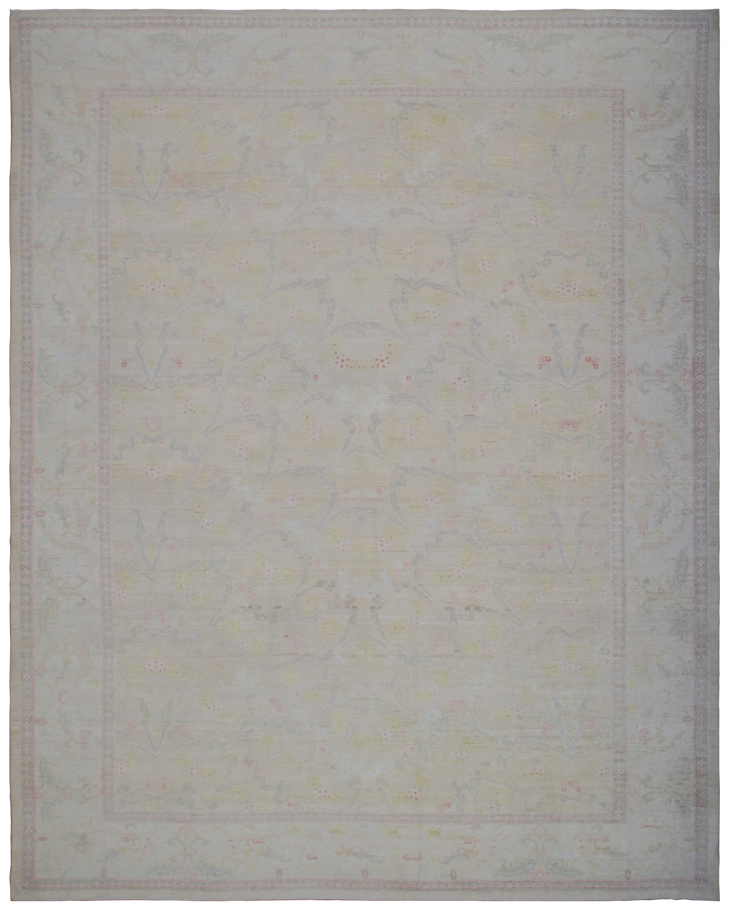 9'x12' Wool and silk Ariana Luxury