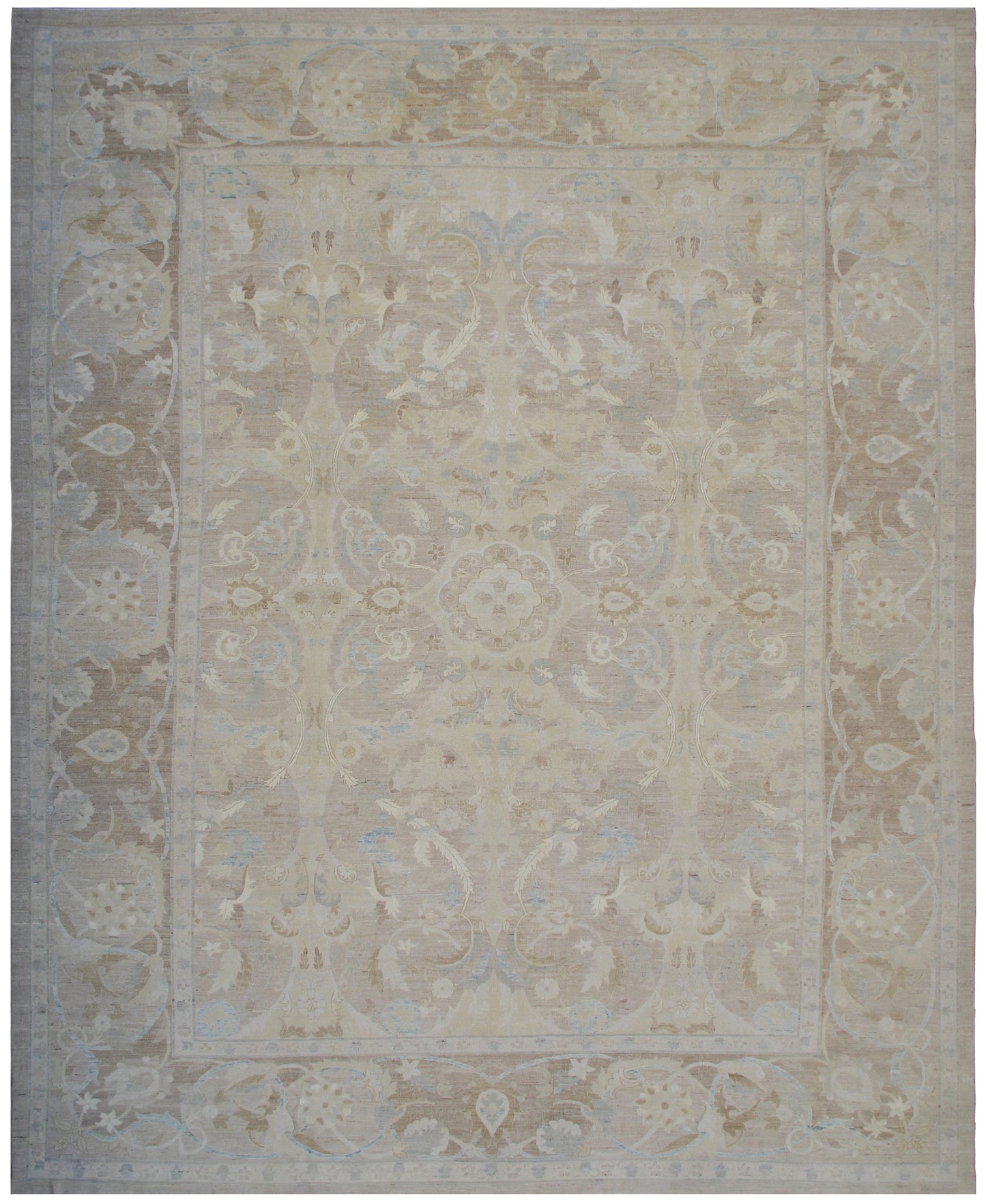9'x12' Fine Polonaise Silk and Wool Ariana Luxury Rug