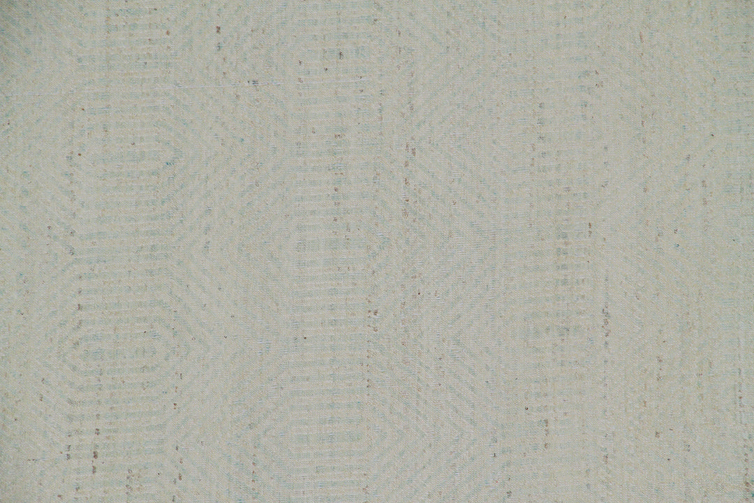 12"x9" Ariana Transitional Blue Beige Modern Design Rug