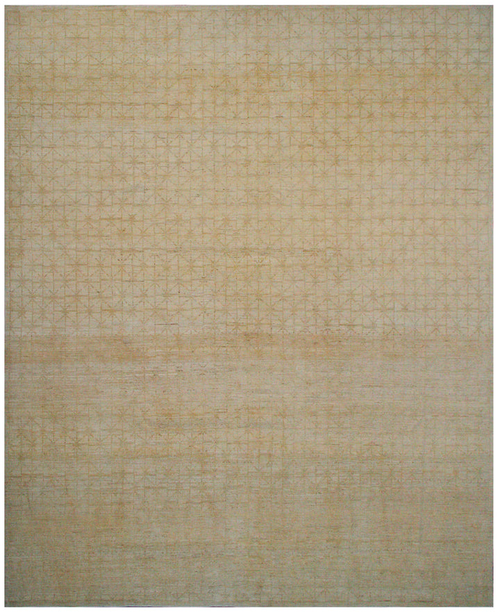 9'x12' Luxury Rug | Hand-knotted | Gold | Ariana Modern Rug