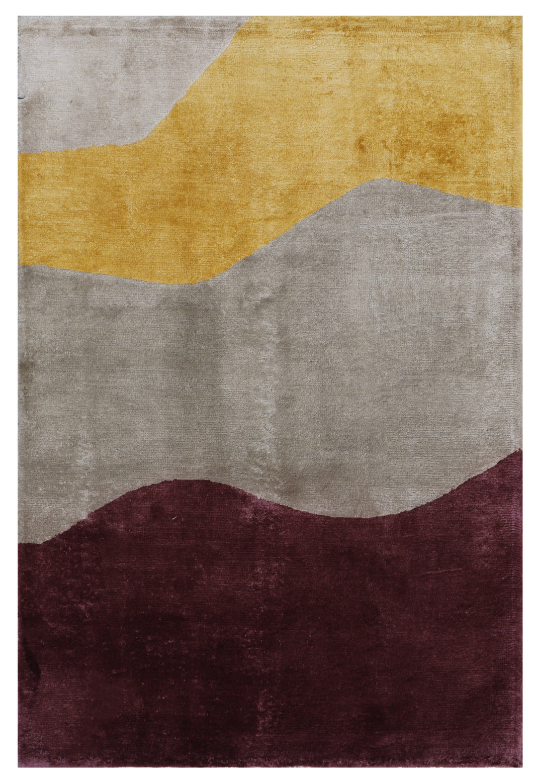2'x3' Hand Knotted Silk Ariana Modern Custom Only