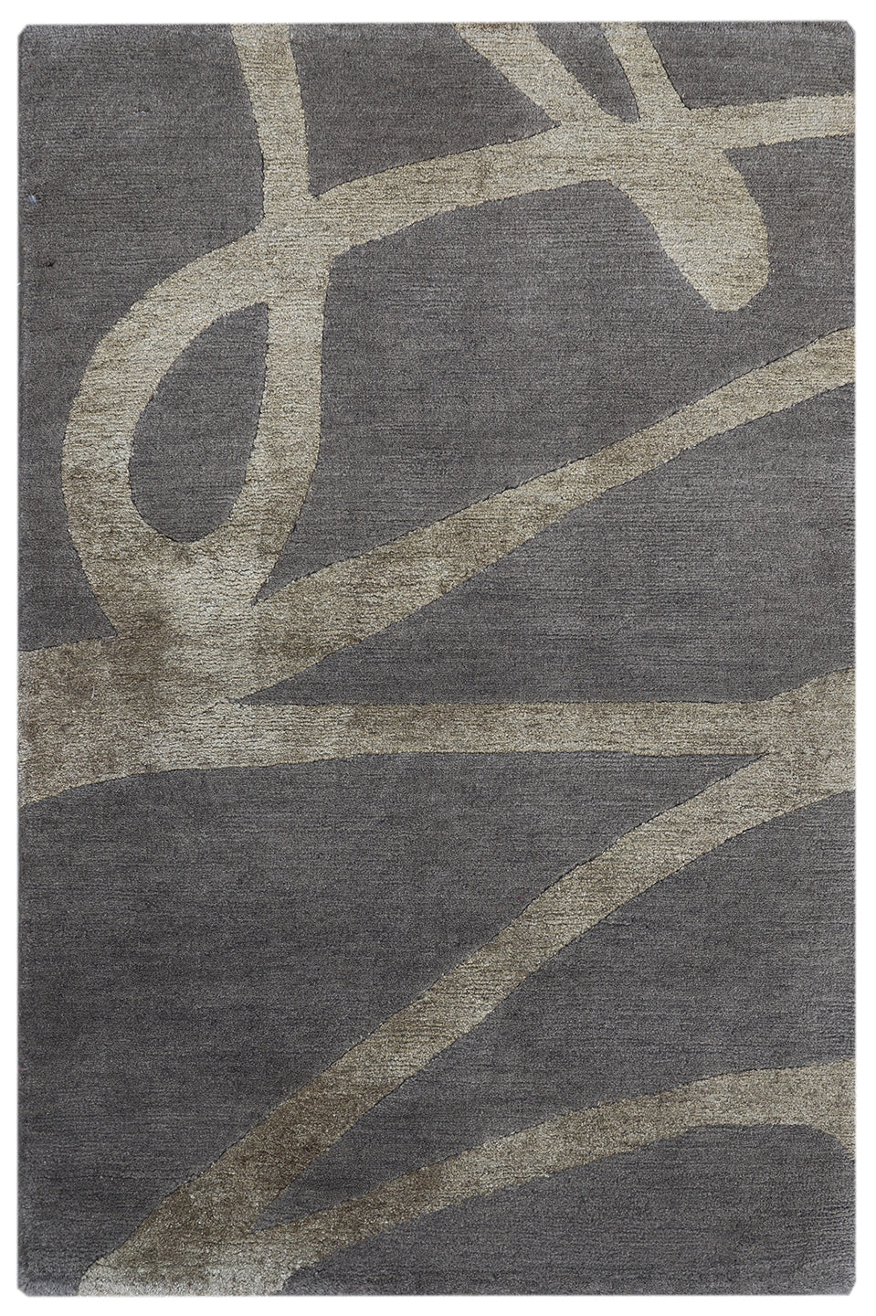 2'x3' Hand Knotted Silk Ariana Modern Custom Only