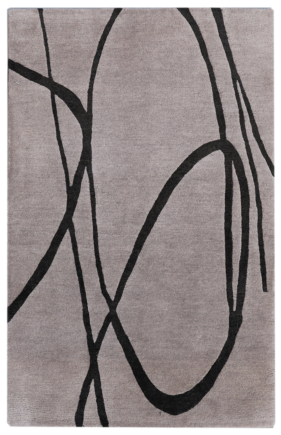 2'x3' Hand Knotted Silk Ariana Modern Custom Only