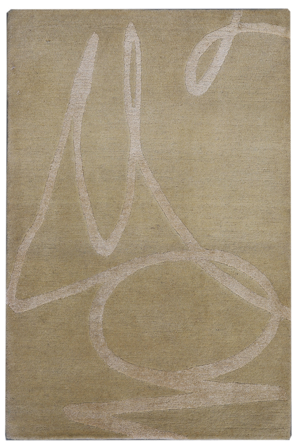 2'x3' Hand Knotted Silk Ariana Modern Custom Only
