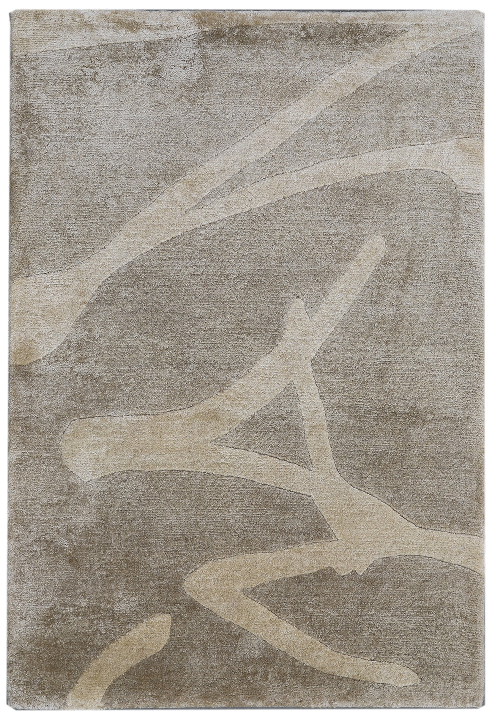2'x3' Hand Knotted Silk Ariana Modern Custom Only