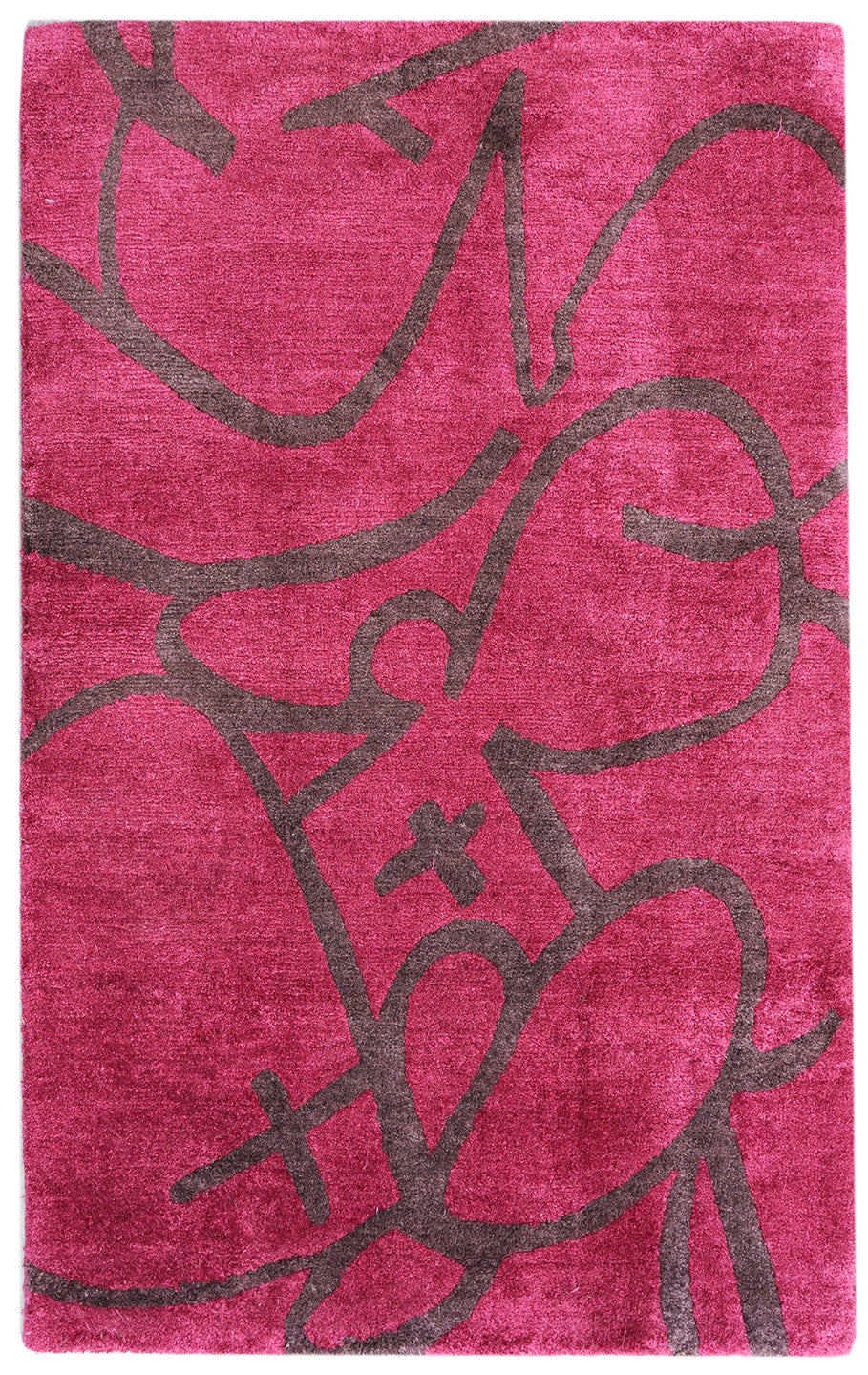 2'x3' Hand Knotted Silk Ariana Modern Custom Only