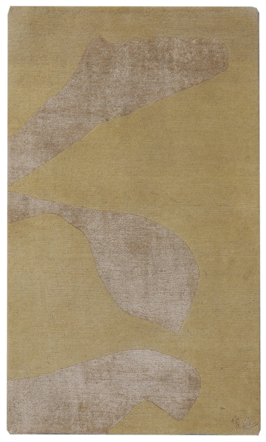 2'x3' Hand Knotted Silk Ariana Modern Custom Only