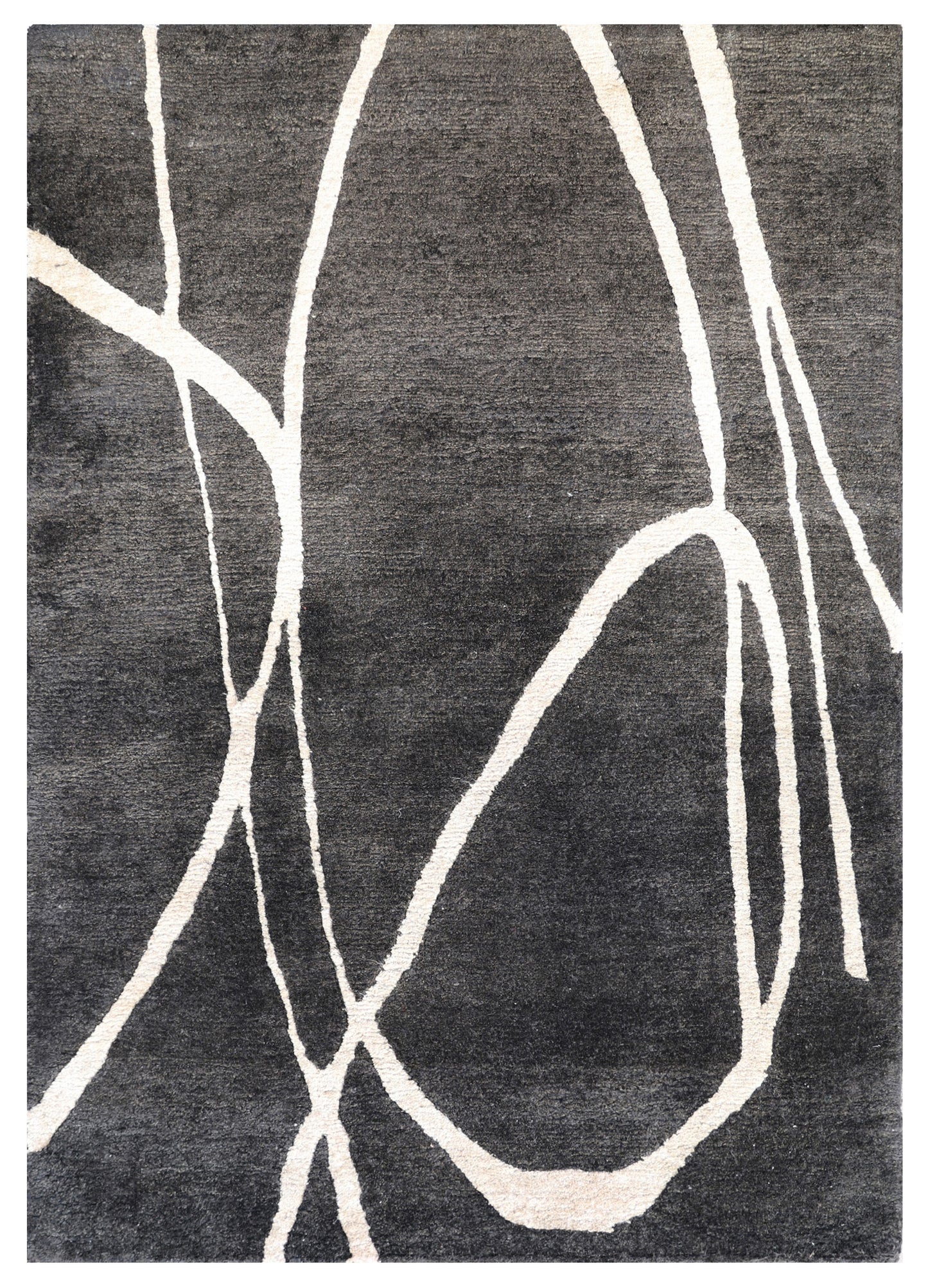 2x3 Hand Knotted Silk Ariana Modern Custom Only