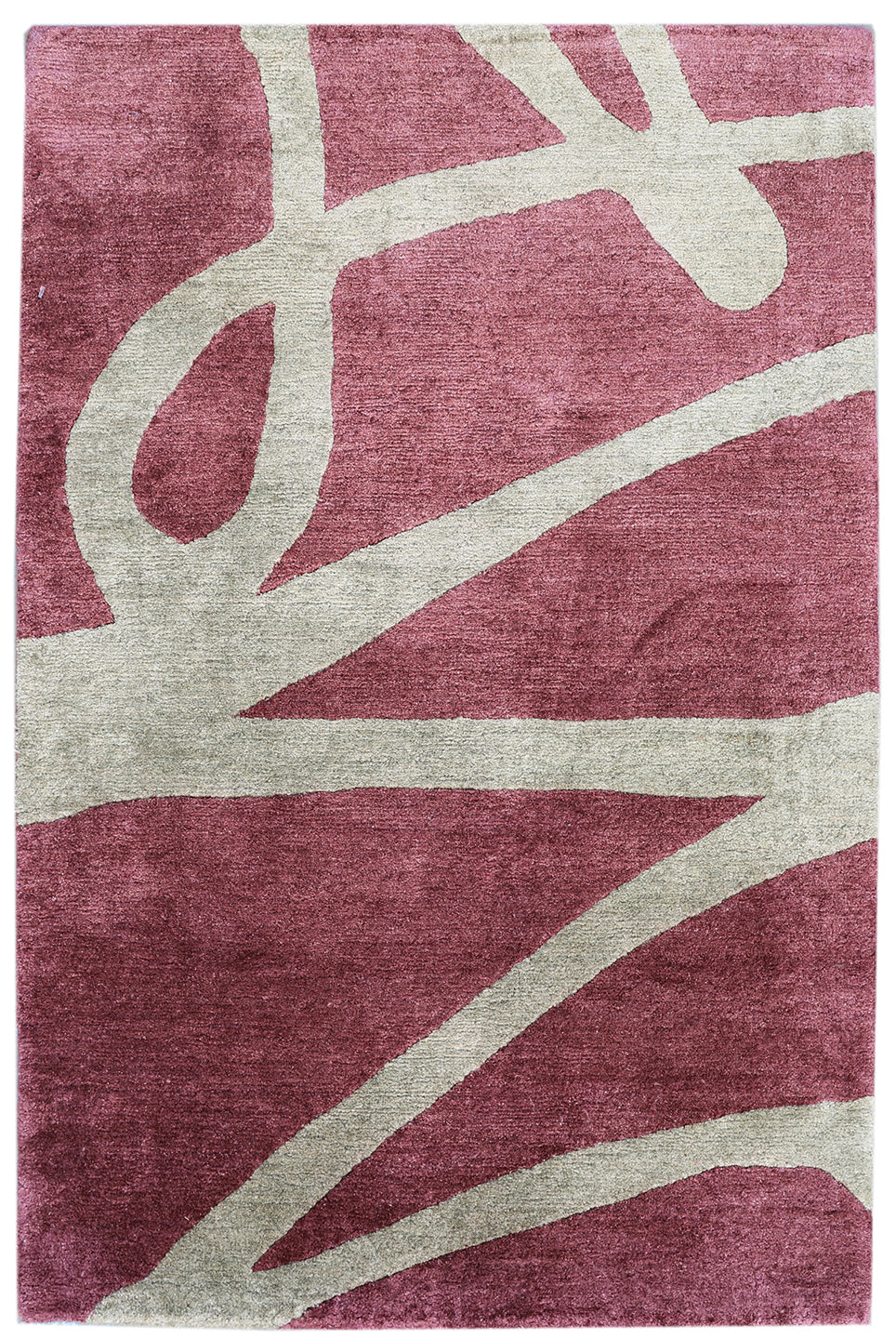 2x3 Hand Knotted Silk Ariana Modern Custom Only