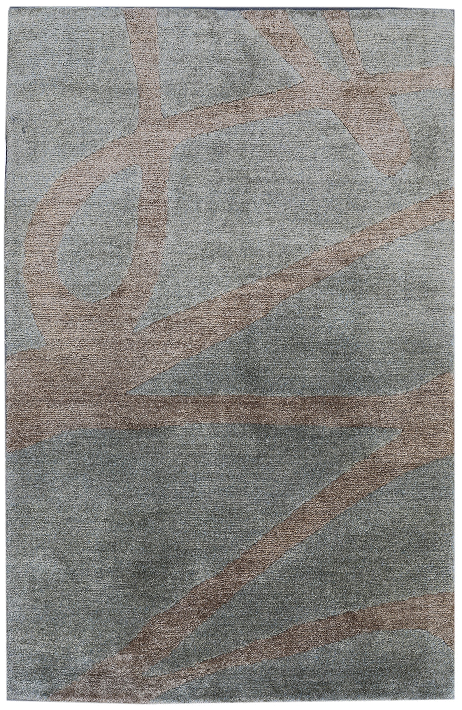 2x3 Hand Knotted Silk Ariana Modern Custom Only