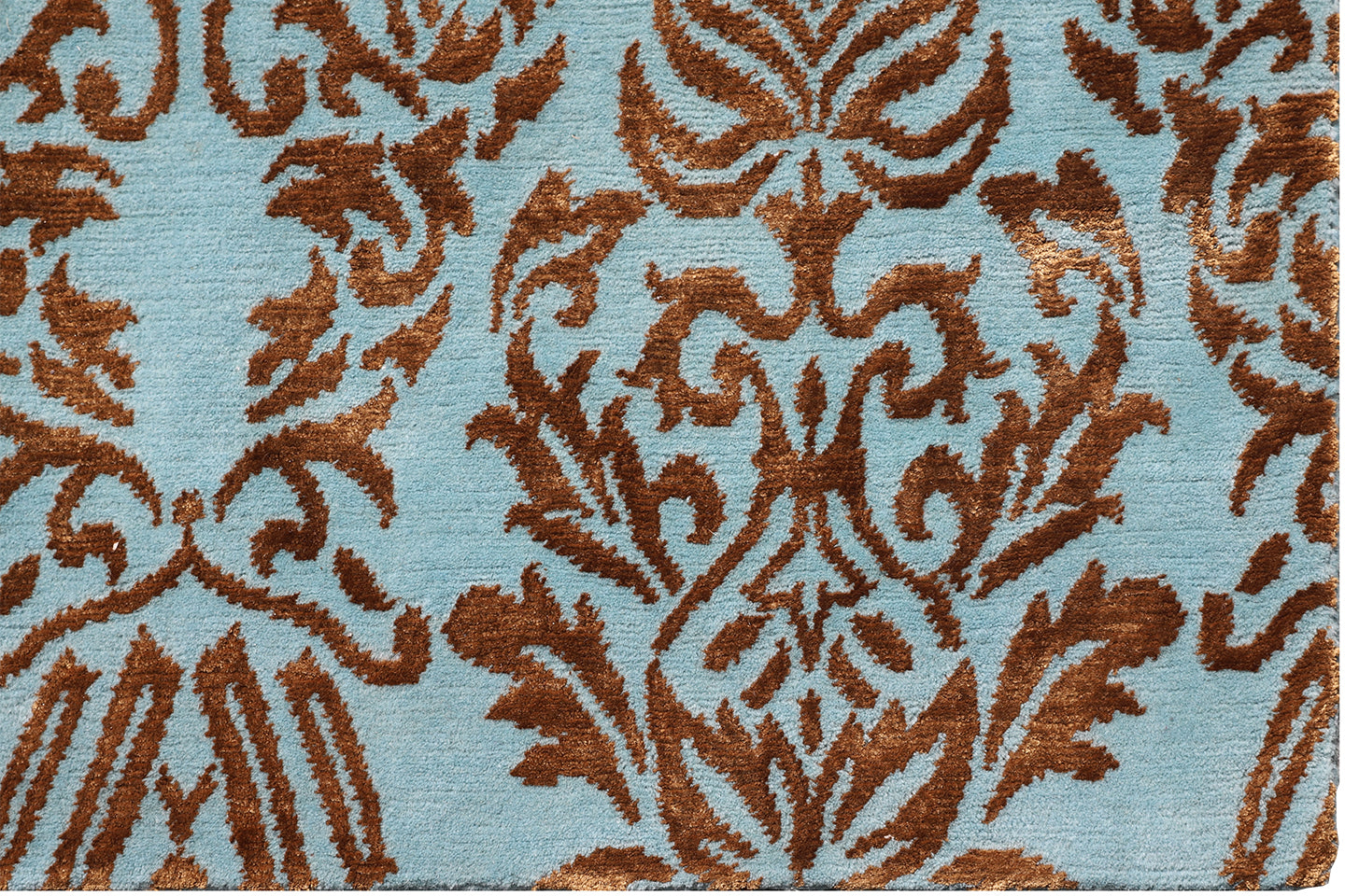 8'x10' Contemporary Damask Design Modern Rug