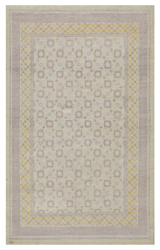 10'x14' Ariana traditional Geometric Samarkand Design Rug
