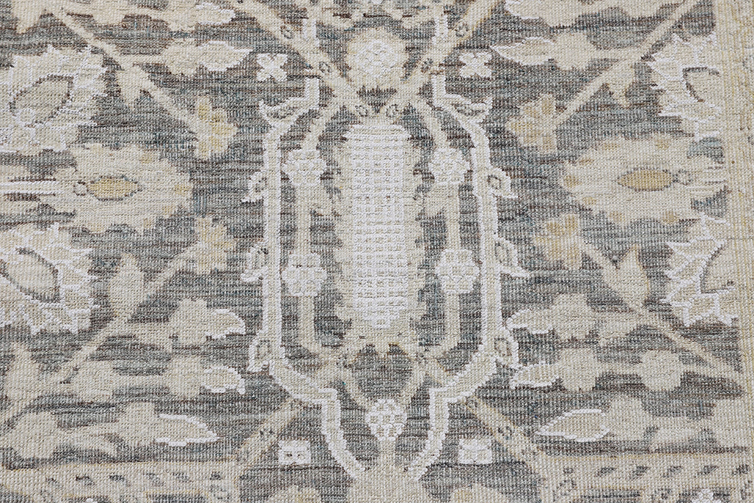 11'x15' Fine Cotton And Wool Tabriz Design Ariana Rug