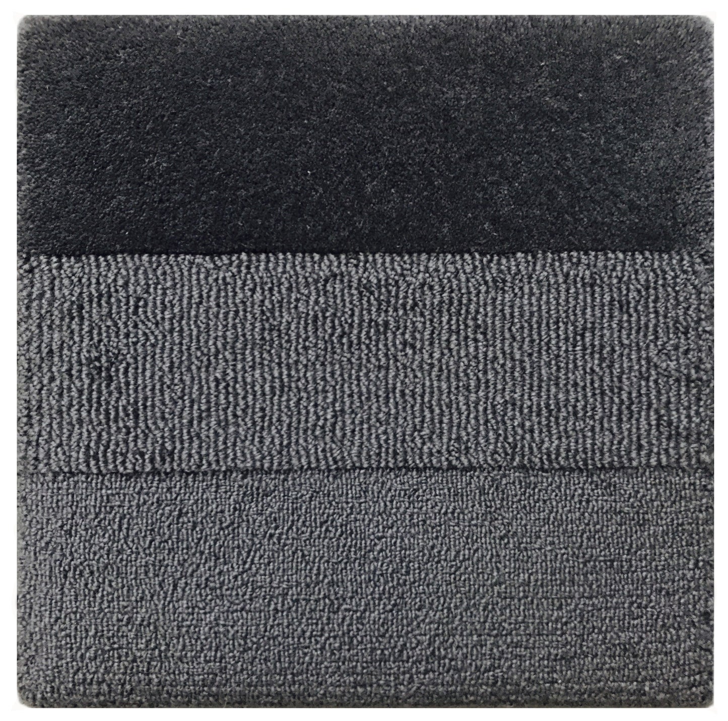 1'x1' Hand Tufted Ariana Modern Collection Custom Only