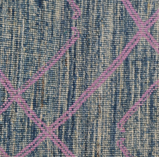 8'x10' Wool Rug | Blue Area Rug | Modern Rug
