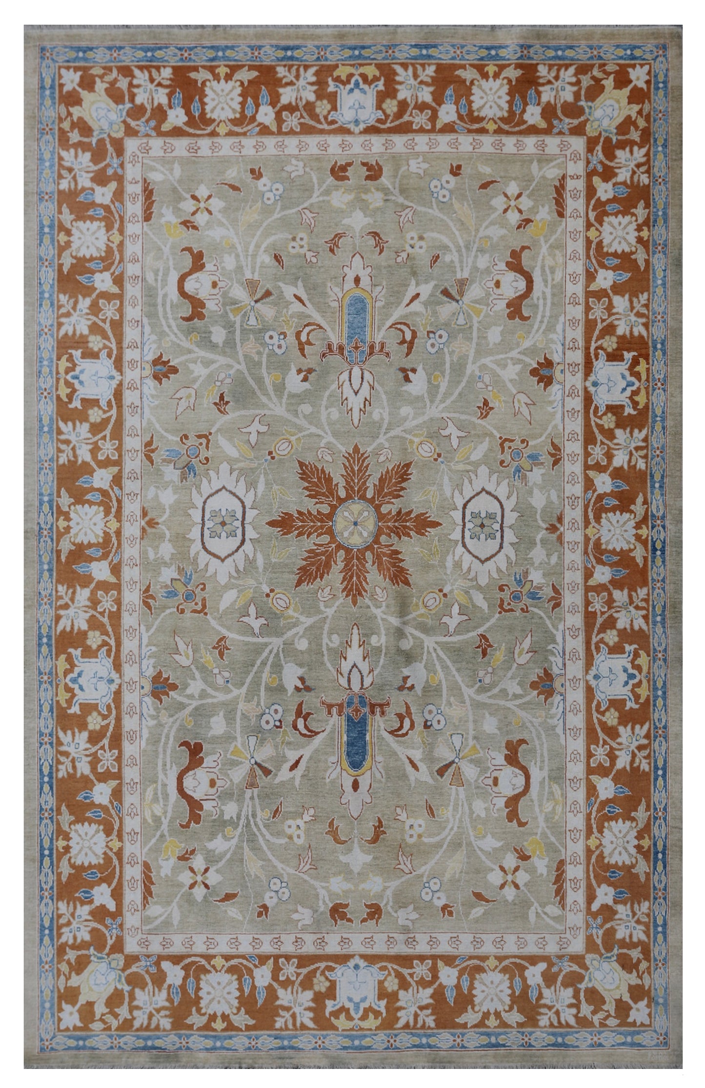 5x7 Wool And Silk Ariana Luxury Rug