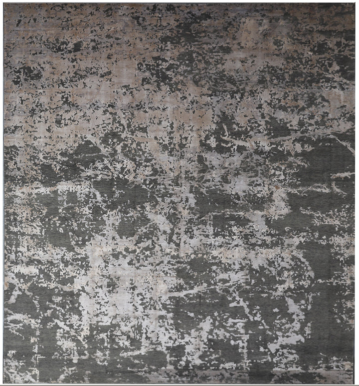 8'x10' Shiny Nylon Hand knotted Ariana Modern Custom Only