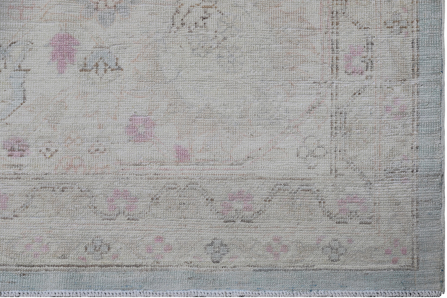 10x15 Soft Blue and Pink Ariana Transitional Rug