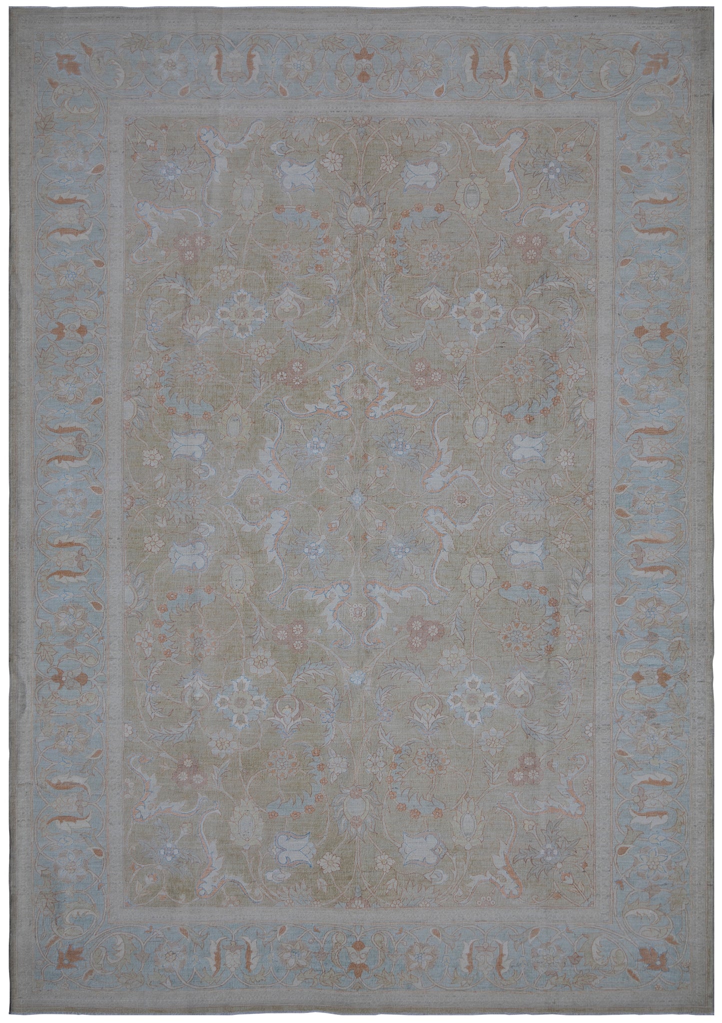 6'x9' Ariana Traditional Tabriz Design Rug