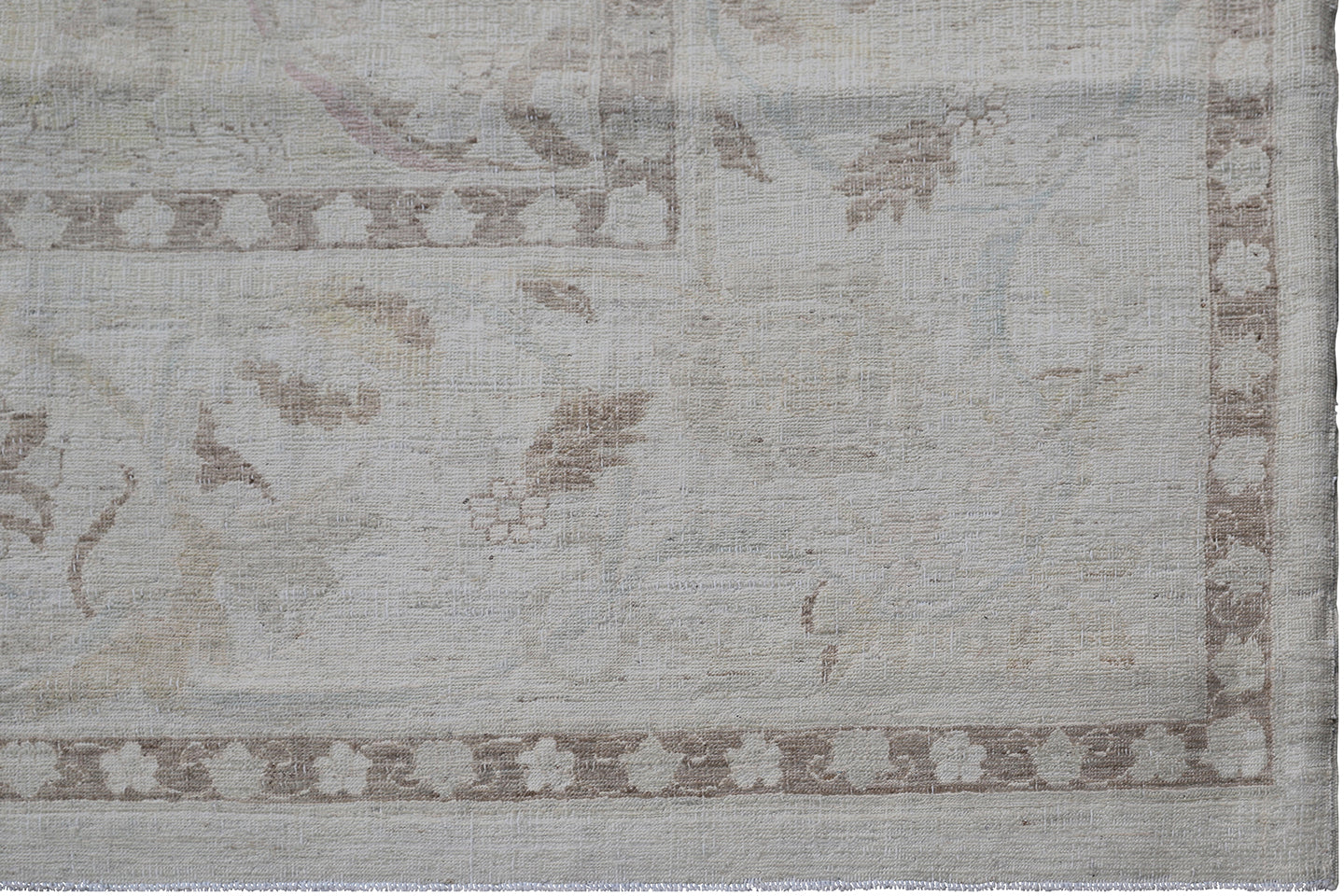 8'x10' Ariana Polonaise Design Beige Blue Ivory Brown Traditional Rug