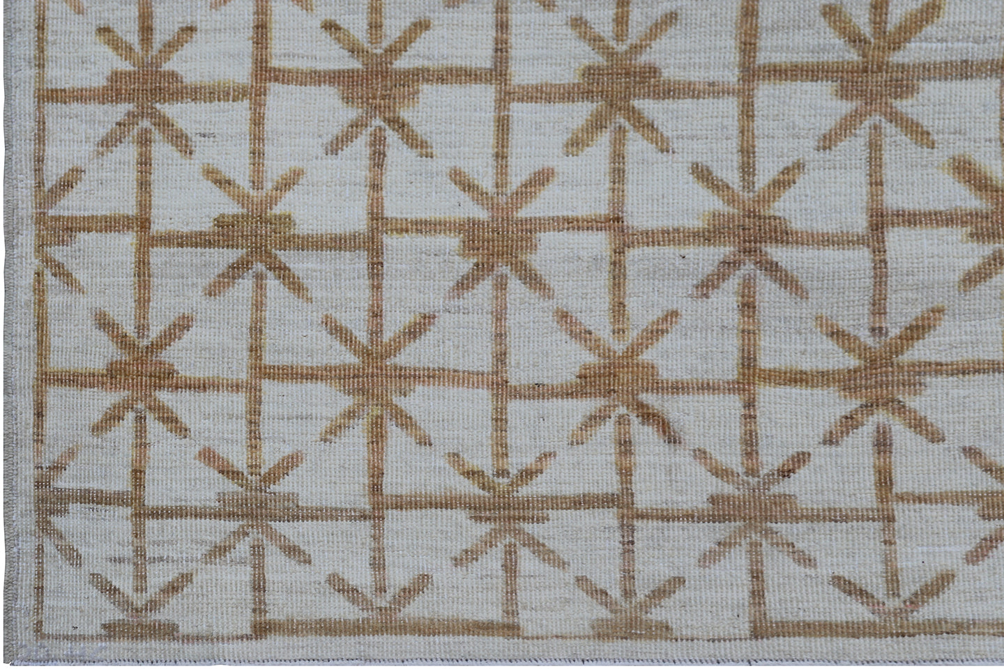 9'x12' Ariana Hand Knotted Geometric Pattern Modern Rug